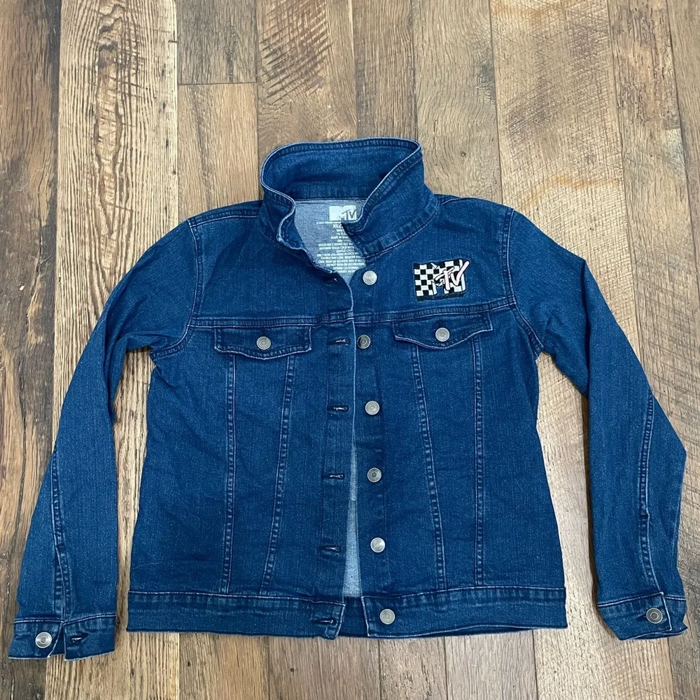 MTV denim jacket girl 14-16